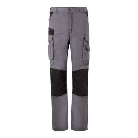 Pánske nohavice (VELILLA TWO-TONE CANVAS TROUSERS) > šedá / čierna > 3XL