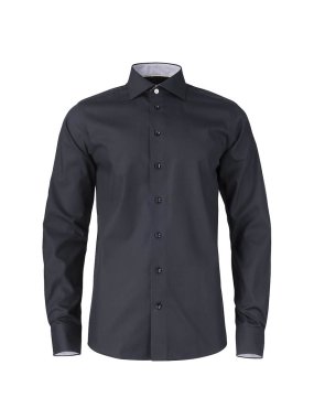 Pánska košeľa (James Harvest YELLOW BOW 51 REGULAR FIT) > čierna > L