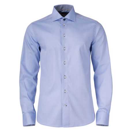 Pánska košeľa (James Harvest YELLOW BOW 51 REGULAR FIT) > modrá (sky) / modrá (navy) > 5XL
