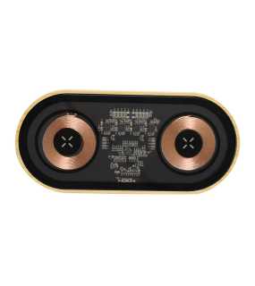 Priehľadná bezdrôtová nabíjačka > viacfarebná