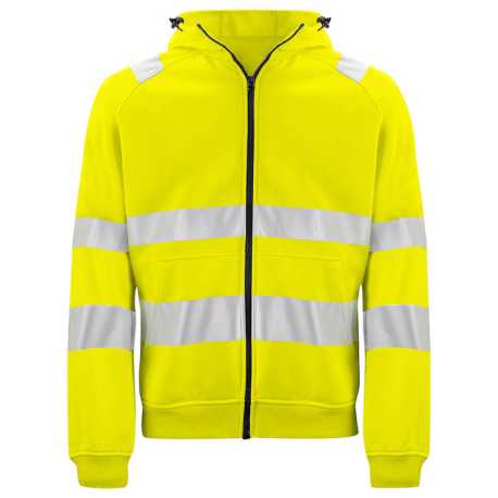 Pánska bunda (PROJOB HOODJACKET CL. 3/2) > žltá / čierna > XL