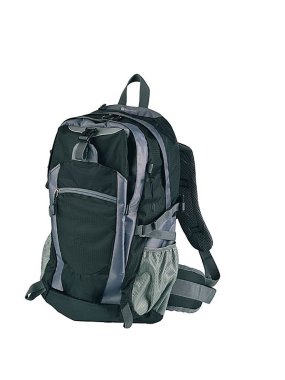 Turistický batoh "SCHWARZWOLF" > čierna / šedá