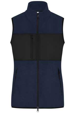 Dámska vesta (DAIBER Ladies' Fleece Vest) > modrá (navy) / čierna > XS