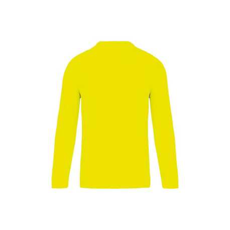 Pánske tričko (PROACT MENS LONG SLEEVE SPORTS T-SHIRT)>žltá (fluorescentyellow)>S