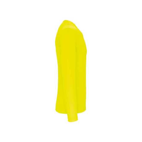 Pánske tričko (PROACT MENS LONG SLEEVE SPORTS T-SHIRT)>žltá (fluorescentyellow)>S