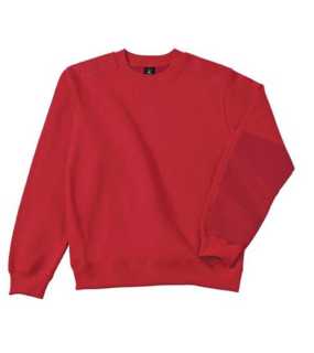 Unisex mikina (B&C HERO PRO) > červená > M