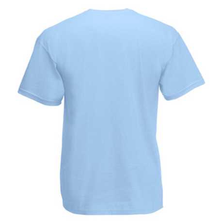 Detské tričko (FRUIT OF THE LOOM Kids Valueweight T) > modrá (sky) > 2/3