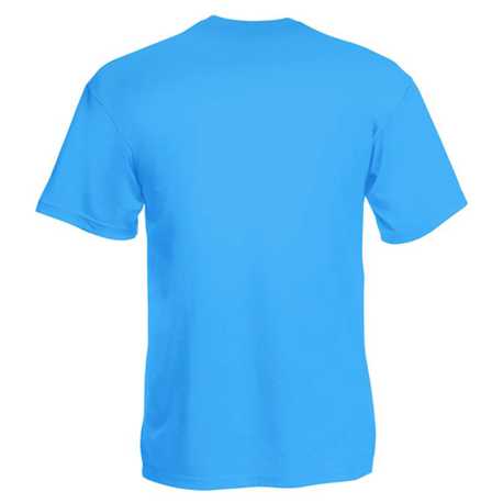 Detské tričko (FRUIT OF THE LOOM Kids Valueweight T) > modrá (azur) > 3/4