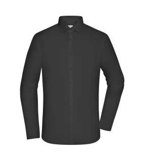 Pánska košeľa (JN Men's Shirt - SLIM FIT -) > čierna > M