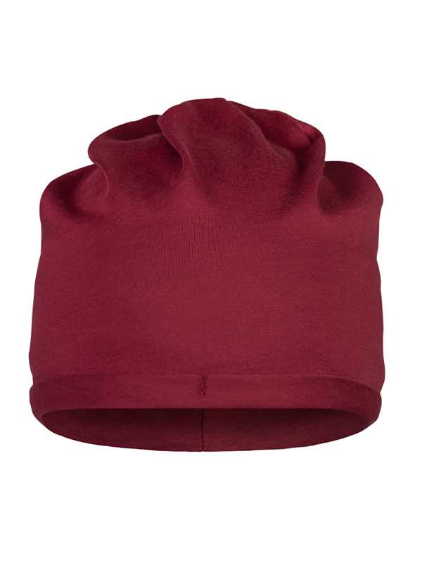 Čiapka(MB Bio Cotton Beanie) > červená (wine)