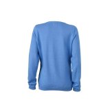 Dámsky sveter (DAIBER Ladies' V-Neck Cardigan) > modrá (glacier) > XS