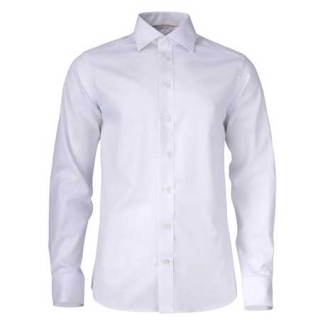 Pánska košeľa (James Harvest YELLOW BOW 50 SLIM FIT) > biela > 2XL