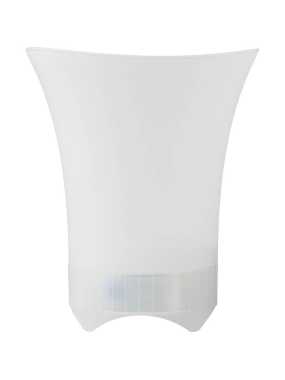 Plastové vedierko na ľad s reproduktorom > biela