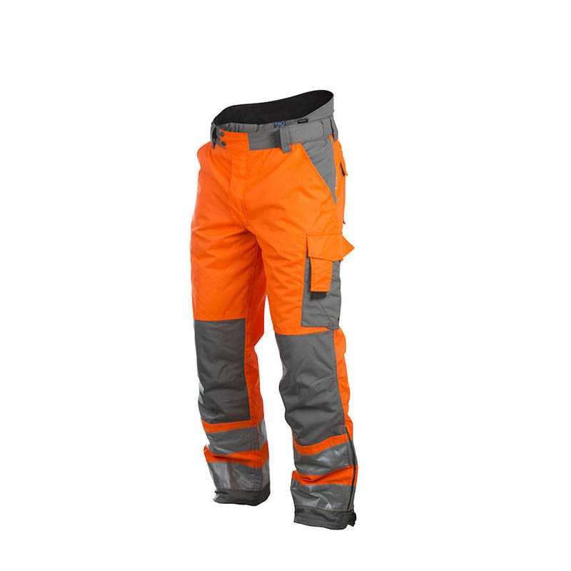 Pánske nohavice (PROJOB PADDED TROUSERS HV EN ISO 20471) > oranžová (projob) > 44