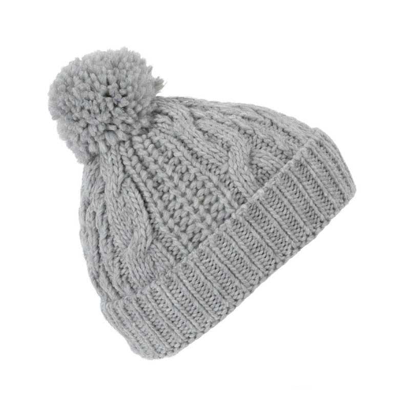 Zimná čiapka (K-UP KNITTED BEANIE) > šedá (alloy heather)