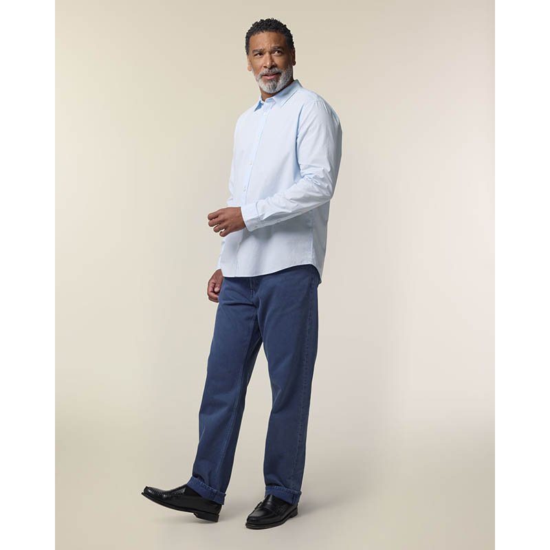 Pánska košeľa (STANLEY\STELLA Stanley Styler Shirt) > modrá (summer) > 4XL