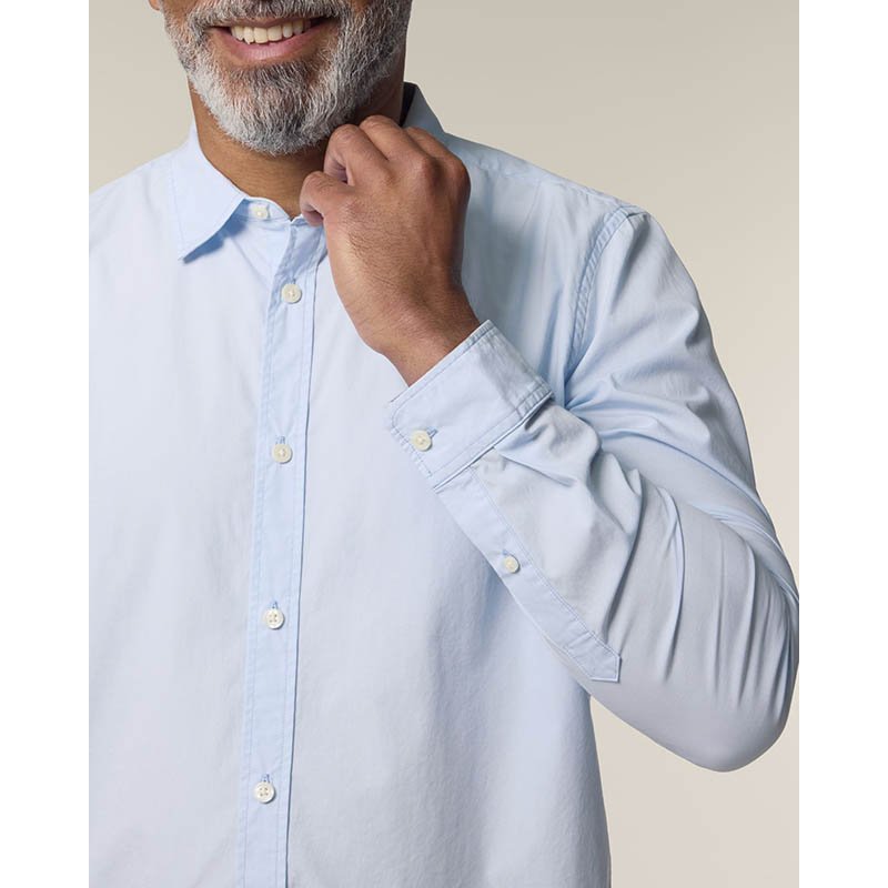 Pánska košeľa (STANLEY\STELLA Stanley Styler Shirt) > modrá (summer) > 4XL