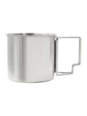 Turistický hrnček 350 ml z nerezovej ocele > strieborná