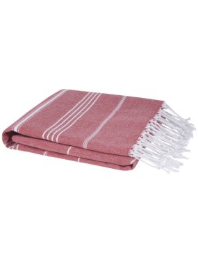 Anna 150 g/m2 bavlněný ručník hammam 100 x 180 cm > červená