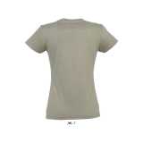Dámske tričko (SOLS IMPERIAL WOMAN ROUND COLLAR T-SHIRT) > zelená (khaki) > 2XL