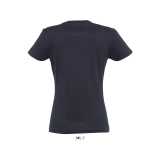 Dámske tričko (SOLS IMPERIAL WOMAN ROUND COLLAR T-SHIRT) > modrá (navy) > S