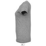 Dámske tričko (SOLS IMPERIAL WOMAN ROUND COLLAR T-SHIRT) > šedá (melange) > S