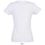 Dámske tričko (SOLS IMPERIAL WOMAN ROUND COLLAR T-SHIRT) > šedá (ash) > S