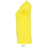 Dámske tričko (SOLS IMPERIAL WOMAN ROUND COLLAR T-SHIRT) > žltá (lemon) > S