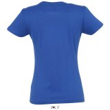 Dámske tričko (SOLS IMPERIAL WOMAN ROUND COLLAR T-SHIRT) > modrá (royal) > S
