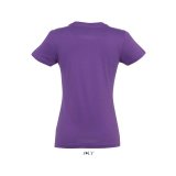 Dámske tričko (SOLS IMPERIAL WOMAN ROUND COLLAR T-SHIRT) > fialová (light) > M