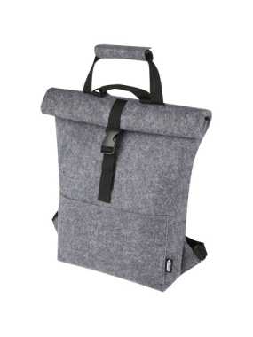 Felta GRS recyklovaná plstěná rolovací taška na kolo 13 l > šedá (medium)