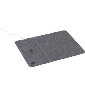Podložka pod myš s nabíjačkou 10W > šedá
