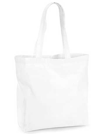 Nákupná taška z bavlny (WM Organic Premium Cotton Maxi Bag) > biela