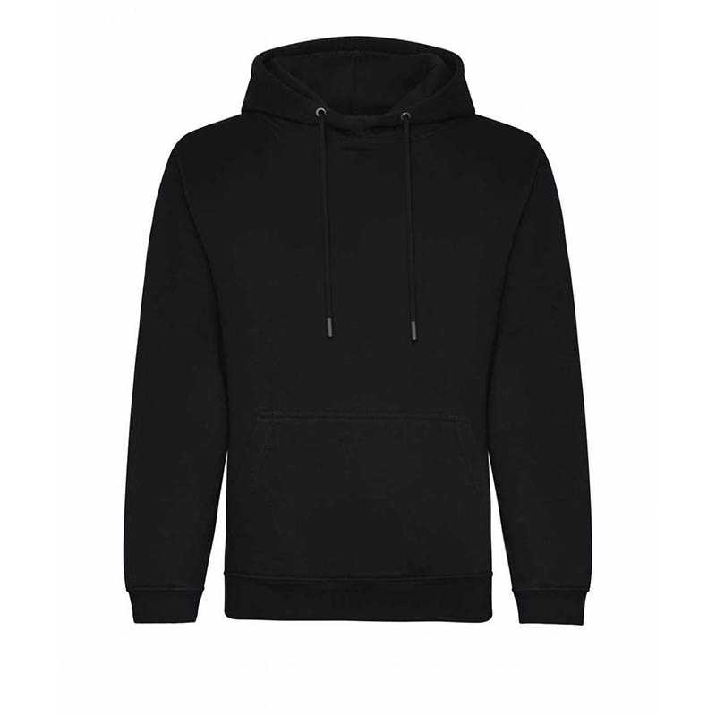 Pánska mikina (Just Hoods ORGANIC HOODIE) > čierna (deep) > L