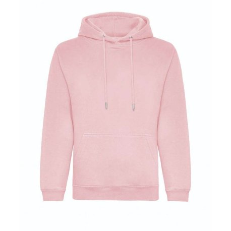 Pánska mikina (Just Hoods ORGANIC HOODIE) > ružová (baby) > 2XL