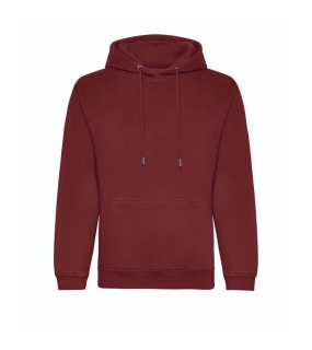 Pánska mikina (Just Hoods ORGANIC HOODIE) > bordová > M