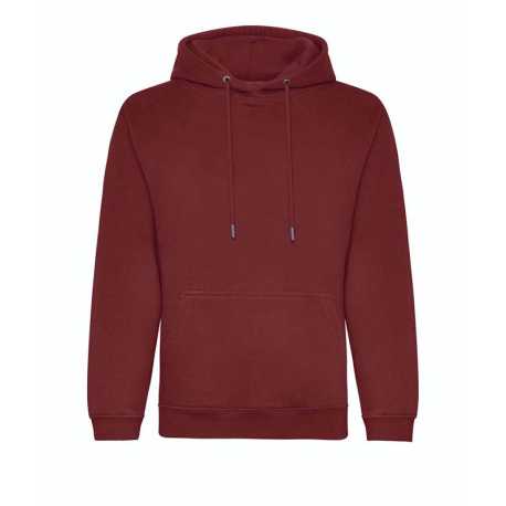 Pánska mikina (Just Hoods ORGANIC HOODIE) > bordová > 2XL