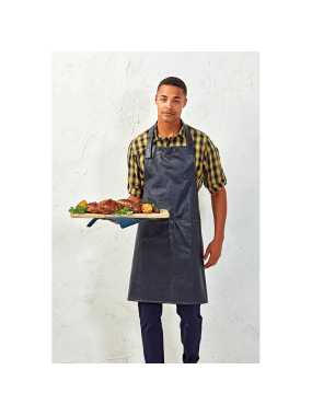 Zástera (Premier FAUX LEATHER BIB APRON) > modrá (navy)