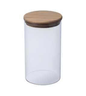 Skladovacia dóza z borosilikátového skla s viečkom 1000 ml > translator