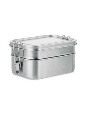 Obedár z nerezu > strieborná (matt)