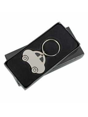 Kovový prívesok na kľúče > strieborná