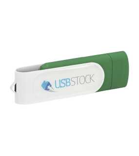 USB flash pamäť 2.0 > zelená (dark) / biela > 32GB