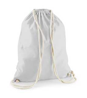 Vak so šnúrkami (WM Cotton Gymsac) > šedá (light)