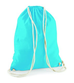 Vak so šnúrkami (WM Cotton Gymsac) > modrá (surf)