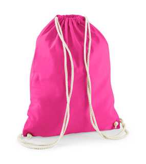 Vak so šnúrkami (WM Cotton Gymsac) > ružová (fuchsia)