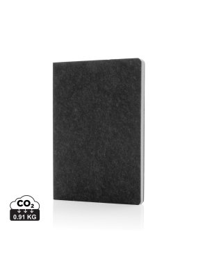 Zápisník Phrase A5 z GRS recyklovanej plsti > čierna
