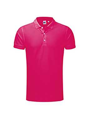 Pánska polokošeľa (RUSSELL Men s Stretch Polo) > ružová (fuchsia) > 3XL