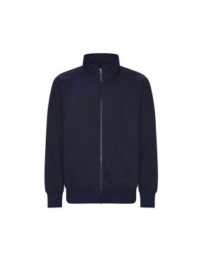 Unisex mikina (Just Hoods CAMPUS FULL ZIP SWEAT) > modrá (new french navy) > 2XL