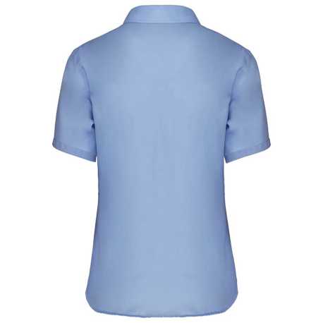 Dámska košela (KARIBAN LADIES SHORT SLEEVE SHIRT) > modrá (bright sky) > L