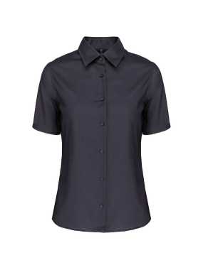 Dámska košela (KARIBAN LADIES SHORT SLEEVE SHIRT) > sivá (zinc) > M